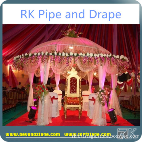Aluminum Pipe and Drape/flower backdrop/Wedding Backdrop Decoration